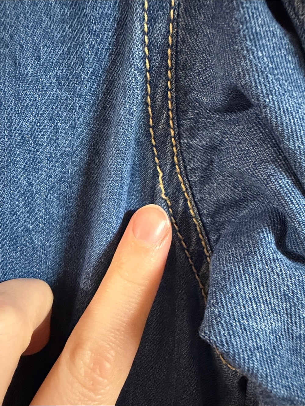 Anthropologie Pilcro Denim Button Front Dress - Picture 7 of 8